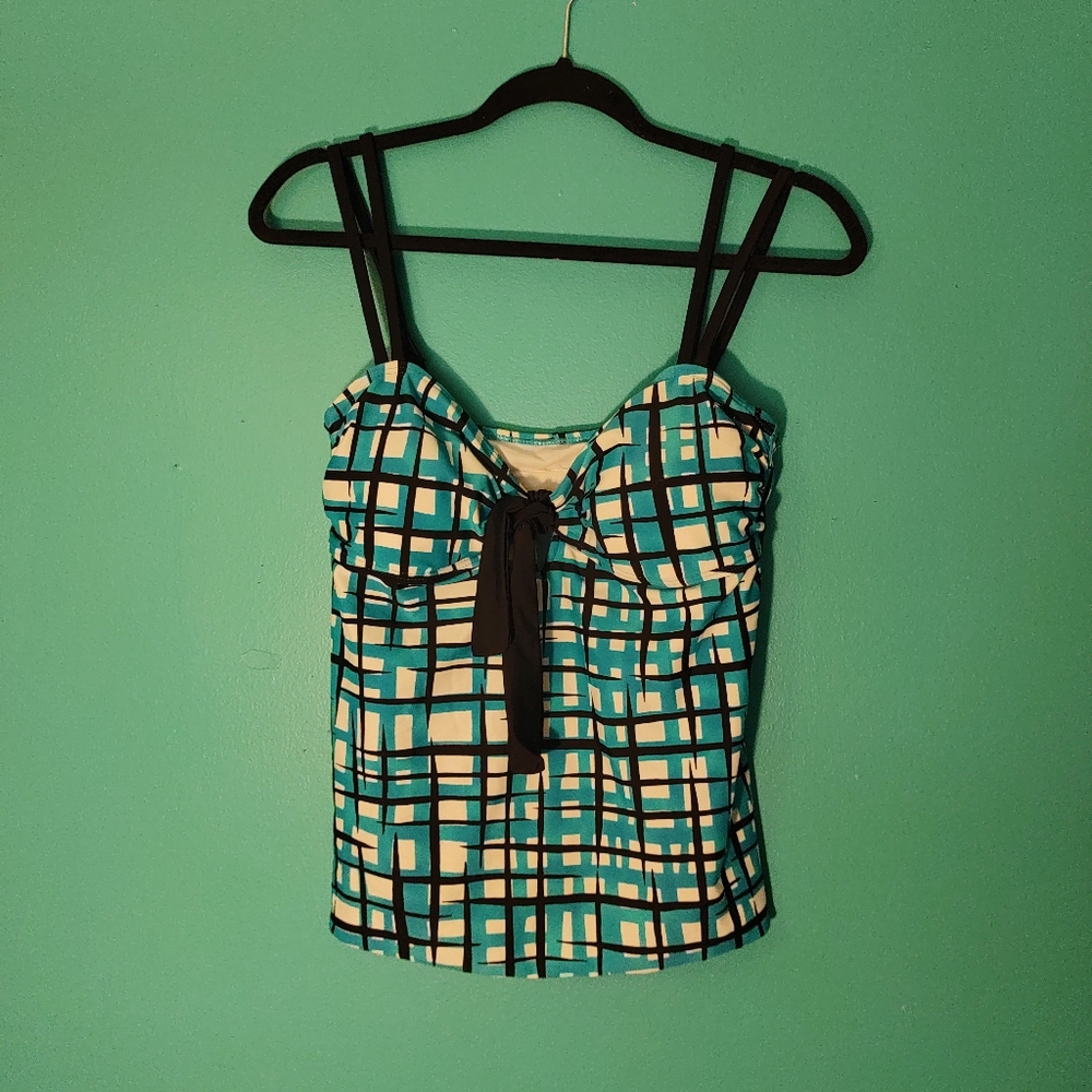 Tropical Honey Tankini Top, 10